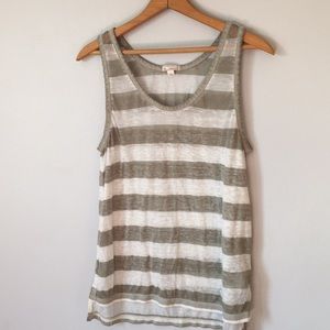 Striped GAP tank